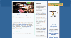Desktop Screenshot of bcphilippineslawyers.com